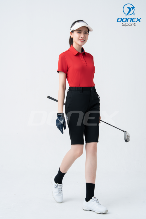 Áo thể thao nữ AC-3846 Đỏ phối navy